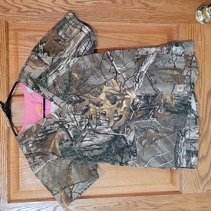 Camo Carhartt Scrub Top